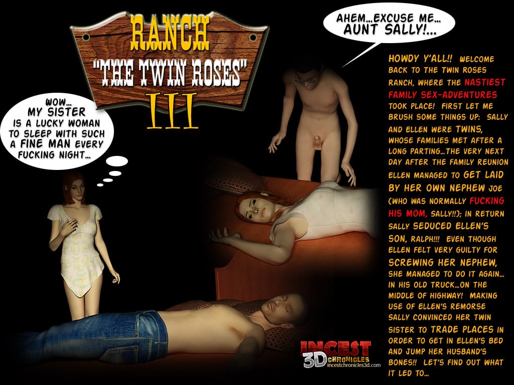 IncestChronicles3D Ranch The Twin Roses. Part 3